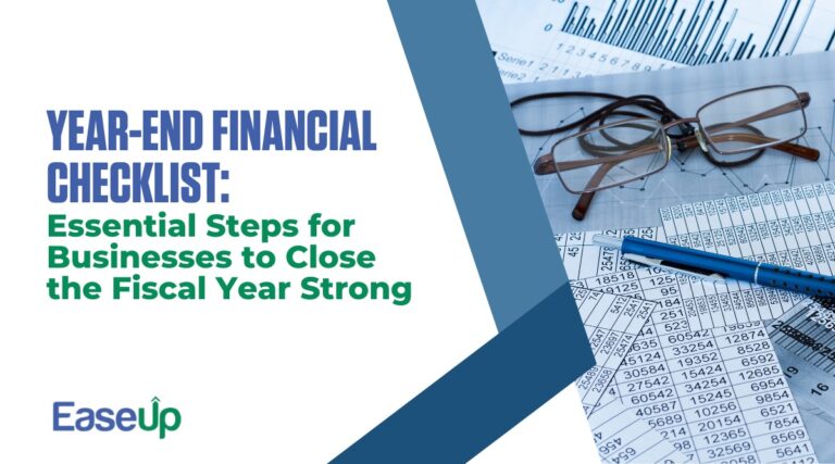 Year-End Financial Checklist Close the Fiscal Year Strong